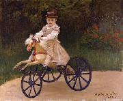 Claude Monet Jean Monet on his Hobby Horse Sweden oil painting artist